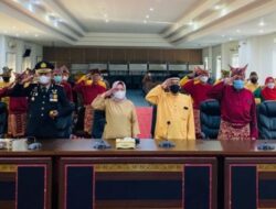 Polres dan Pemkot Pangkalpinang Ikut Upacara Hari Lahir Pancasila ke-76 Secara Virtual