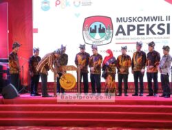 Pj Gubernur Babel Buka Muskomwil II Apeksi se-Sumbagsel