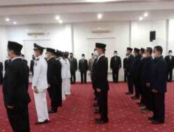 Walikota Molen Lantik 16 Pejabat Pemkot Pangkalpinang