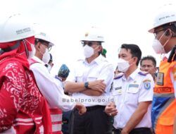 Sesuai Arahan Presiden, Menhub Budi Karya Tinjau Pelabuhan di Bangka