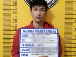 Satresnarkoba Polres Bangka Kembali Tangkap Pelaku, Pengedar Shabu