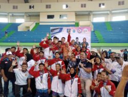 Tim Bola Voli Putra Pangkalpinang Raih Medali Emas