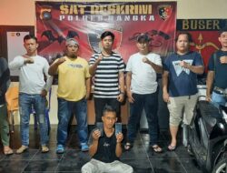 Tim Opsnal Satreskrim Polres Bangka, Amankan Pelaku Pencurian 