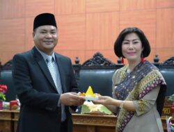 Plt Ketua DPRD Babel Adet Mastur Hadiri HUT Kota Koba Ke-168