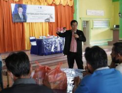 Agung Setiawan Ajak Masyarakat Sadar Dengan Potensi Ekonomis Tinggi Sektor Pelabuhan Perikanan Babel.    
