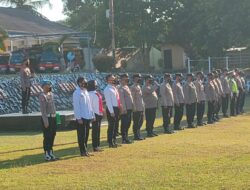 Kapolres Bangka Pimpin Kegiatan Apel Pagi 