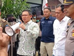 Amri Cahyadi Dan Hendra Apollo Sambut Aksi HMI Babel Tolak Kenaikan BBM Dan TDL