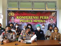 Polres Mimika Gelar Hasil Identifikasi Jenazah Korban Pembunuhan dan Mutilasi
