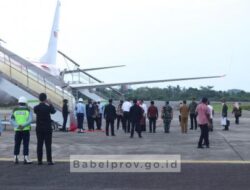 Sebelum Kembali ke Jakarta, Pesan jokowi Maksimalkan APBN Untuk Tingkatkan Pembamgunan
