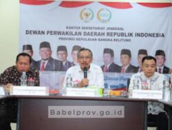 Pj Gubernur Ridwan Djamaluddin Hadiri Peresmian Kantor DPD RI Kep. Babel