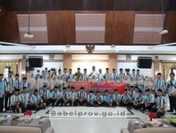 Pj Gub Babel lepas 72 Kafilah MTQ Babel ke Tingkat Nasional