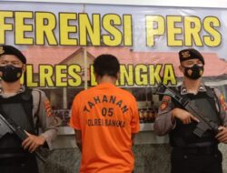 Polres Bangka Gelar Konferensi Pers Ungkap Kasus Pencurian