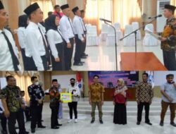 Mulkan Lantik 11 BPD dan Beri Lima Penghargaan BUMDes Terbaik