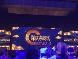 Resmi, Desa Wisata Perlang Bangka Tengah Raih Juara 3 ADWI 2022