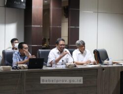 Pj Gubernur Kep. Babel: Pelabuhan di Kep. Babel Harus Efektif dan Efesien