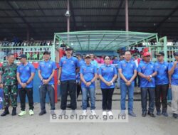 PJ GUB Babel Lakukan Kick-off, Tanda dimulainya Liga Sepakbola Pelajar U-14