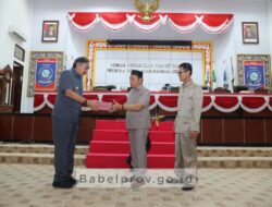 Pemprov Babel Ajukan APBD 2023 Senilai Rp 2,8 Triliun, Fokuskan Peningkatan Kesejahteraan Masyarakat