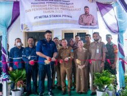 Mulkan Resmikan Pustu di Desa Mapur