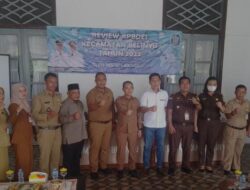 Rakor Review APBDes Kecamatan Belinyu Tahun 2022 Dibuka Bupati Bangka