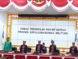 DPRD Babel Gelar Rapat Paripurna HUT Babel ke-22
