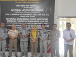 Bakamla Babel Terima Kunjungan Kepala Balai Karantina Pangkalpinang