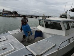 Bakamla Babel Lakukan Kurve Perapian di Sekitar Pos Jaga