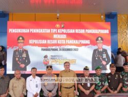 Berstatus Polresta Pangkalpinang, Pj. Gubernur Ridwan Berharap Sinergitas Semakin Solid