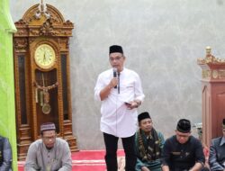 Ikuti Giat Gerbang Surga di Masjid Syuhada Bukit Sari, Miego Perkenalkan Diri Sebagai PLT Sekda