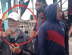 Diduga Backup Tambang Ilegal di Laut Bakik, S Mengaku Wartawan Salah Satu Media Nasional