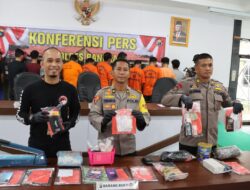 Polres Bangka Berhasil Ungkap 13 Kasus Narkoba