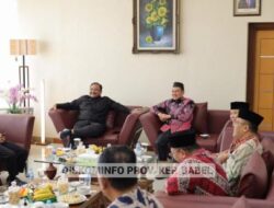 Sekda Naziarto Antarkan Menteri Agama Kembali ke Jakarta