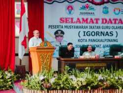 Molen Hadiri Pembentukan Pengurus IGORNAS Pangkalpinang
