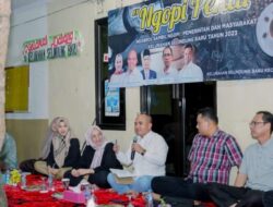 Molen Tuai Apresiasi saat NGOPI PEKAT di Kelurahan Selindung Baru