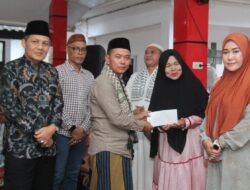 Ramadhan Berbagi, Penyaluran Santunan Kepada Anak Yatim dari Pemkab Bangka Bersama Bank Sumsel Babel