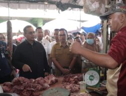 Sekda Miego Dampingi Ombudsman RI Cek Harga Sembako Jelang Idul Adha