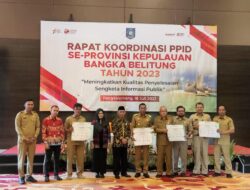 PPID Utama Pangkalpinang Tandatangani Komitmen Bersama se-Babel Soal Keterbukaan Informasi Publik