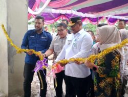 Pj Gubernur Safrizal Resmikan Pabrik Minyak Atsiri Tanaman Sapu-sapu Kolaborasi UMKM Mapur Assalam dan PT MSP