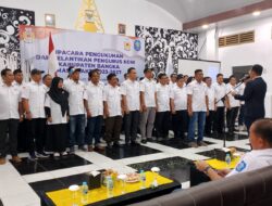 PJ Bupati M.Haris Menghadiri Pelantikan Pengurus KONI Bangka 2023-2027 