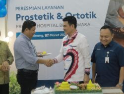 Sekda Naziarto Resmikan Layanan Prostetik dan Ortotik RS Primaya Hospital Bhakti Wara, Agus Marvianto