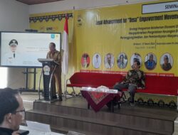 Tampil Sebagai Keynote Speaker di Seminar Keuangan Desa, Algafry Pesankan Hal Ini