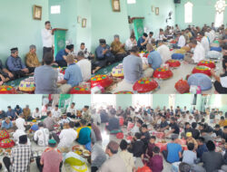 Peringati Hari Nisfu Sya’ban, Masyarakat Koba Gelar Nganggung di Masjid An-Nur