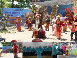 Jambore Kader PKK Babel Digelar, TP-PKK Bangka Tengah Tampilkan Parade Budaya