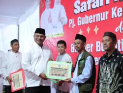 Safari Ramadhan Pj Gubernur Bangka Belitung: Solidaritas dan Potensi Bangka Selatan