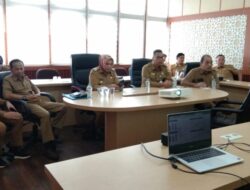 Pj Walikota dan Sekda Ikuti Rakor Rutin Pengendalian Inflasi Daerah