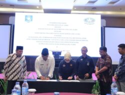 Pj Gubernur Safrizal ZA Teken Perjanjian Distribusi BBM dengan BPH Migas