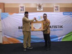 Pj Gubernur Safrizal Hadiri Rilis Berita Resmi Statistik