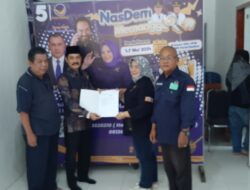 H. Usnen Mengajukan Diri ke Pilkada 2024 Melalui Nasdem