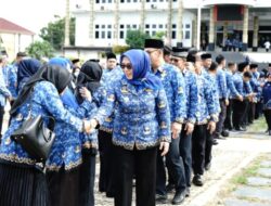 Pangkalpinang Gelar Upacara Hari Kesadaran Nasional dan Halal Bihalal Idul Fitri 1445 H
