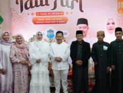 Shalat Idul Fitri 1445 H Perdana di Masjid Agung Kubah Timah