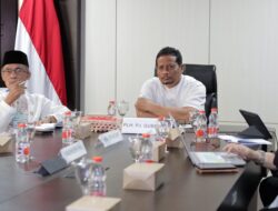 Pj Sekda Babel Hadiri Rakor Daring Evaluasi Penurunan Angka Stunting dengan Kemendagri
